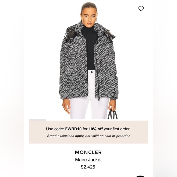 MONCLER JACKET MAIRE GIUBBOTTO - Picture 3 of 13